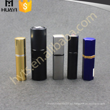 5 ml 10 ml 15 ml al por mayor de encargo recargable Twist Up atomizador de perfume de aluminio vacío